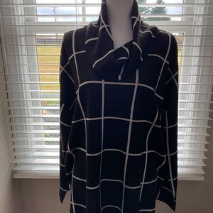 Calvin Klein cowl neck oversized tunic